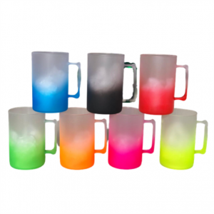 Caneca Chopp Degradê Plástico Polipropileno  1 Estampa   