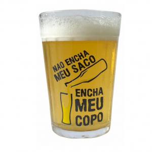 Copo Americano Plástico Transparente  1 Estampa   