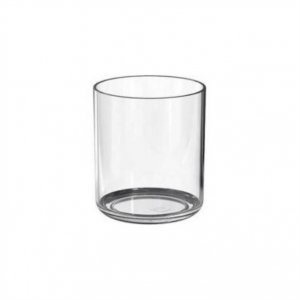 Copo de whisky Plástico Transparente  1 Estampa   